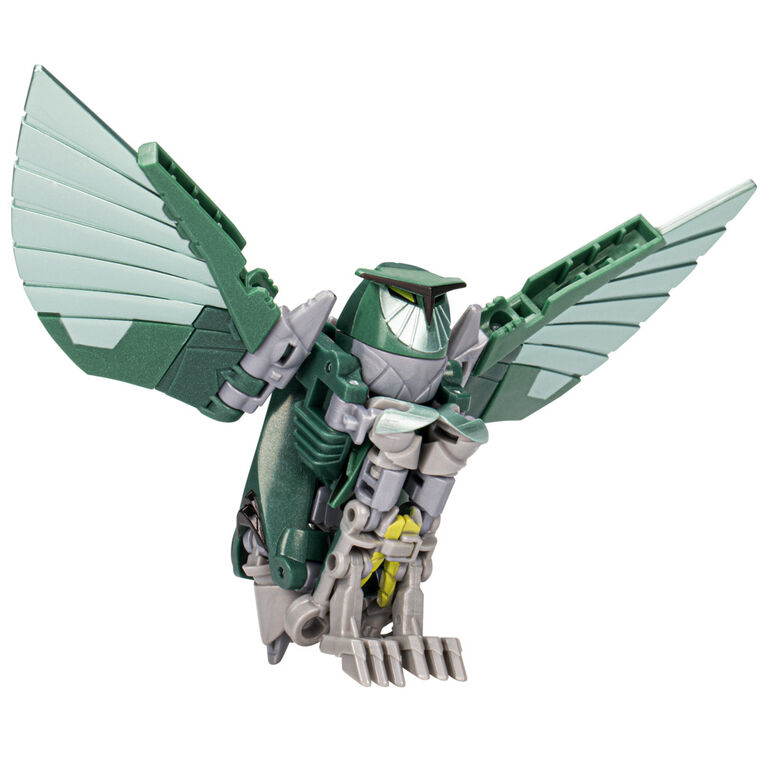 Transformers Toys EarthSpark Deluxe Class Terran Nightshade, 5 Inch Action Figure, Robot Toys for Kids