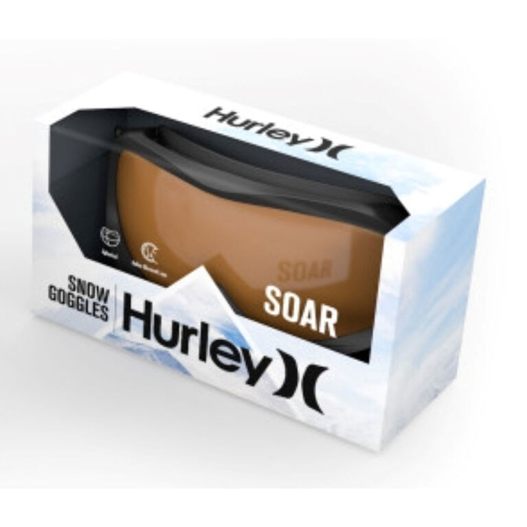Hurley - Lunettes de ski SOAR pour jeunes, turquoise sombre
