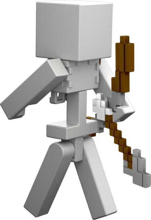 Minecraft-Figurine articulée-Squelette, pièce Crée-un-portail