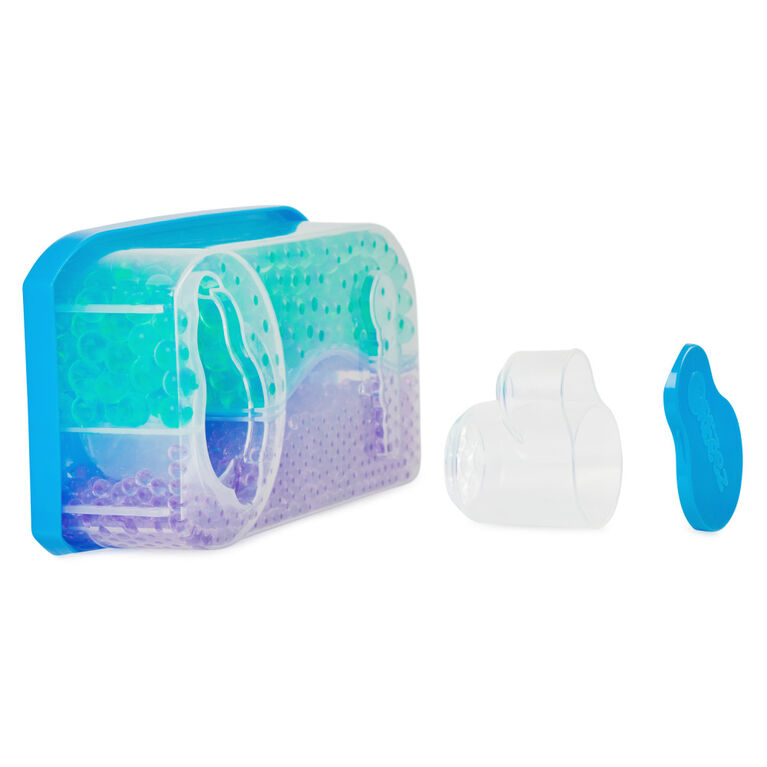 Orbeez, One and Only Micro Mix, Plus de 2 000 mini-billes violettes et 500 billes d'eau bleu turquoise, outil de tri