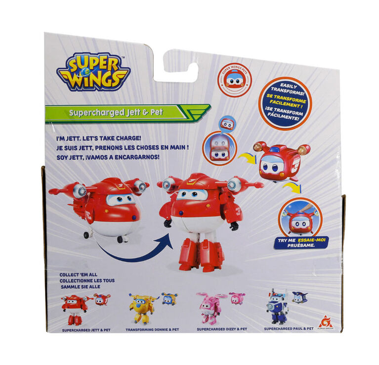 Super Wings - 5" JETT and SUPER PET