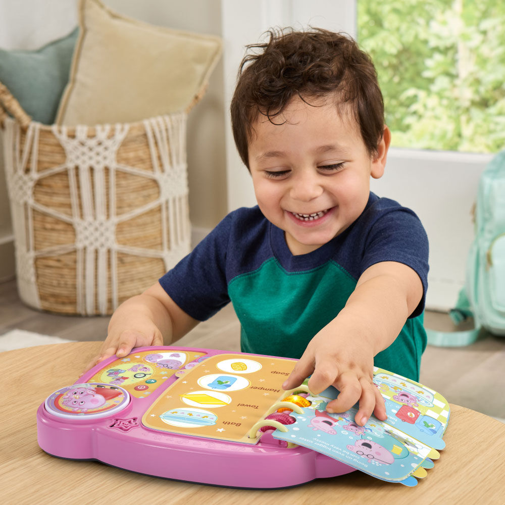 VTech Peppa Pig Big Sister Peppa Pig Learning Book - English Edition