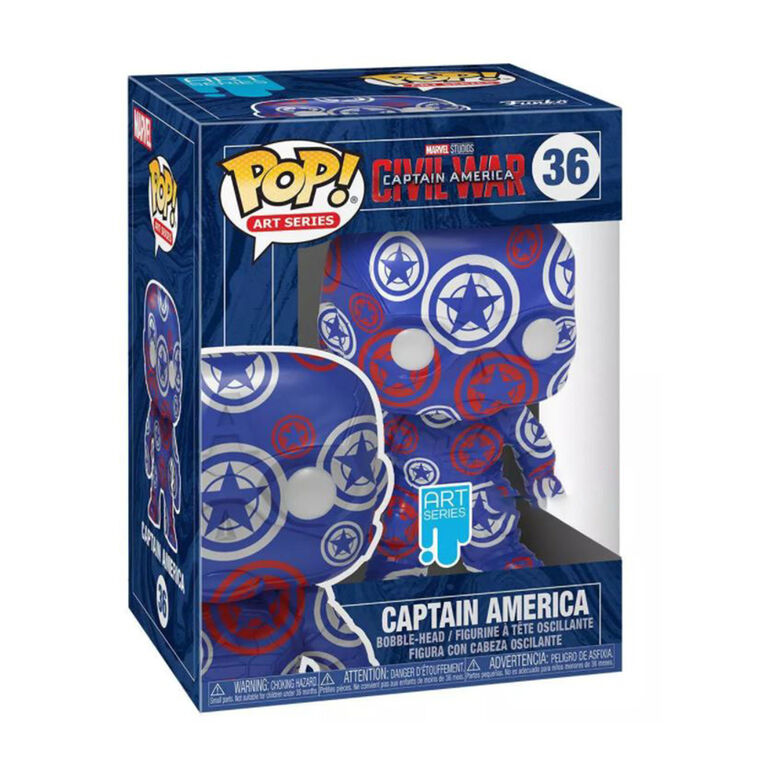 Figurine en Captain Americal POP! and Tee (G) par Funko POP! Marvel Patriotic Age