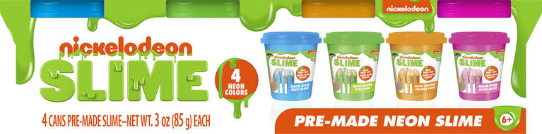 Nickelodeon Glu Fluo Préfabriquée 4 pieces