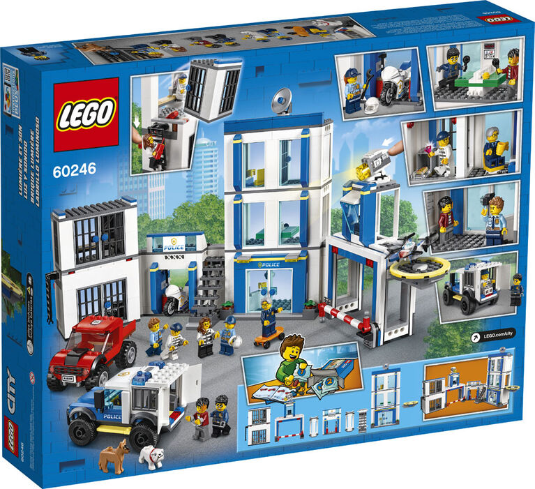 LEGO City Police Le commissariat de police 60246 Toys R LEGO City Police Le commissariat de police 60246 Toys R