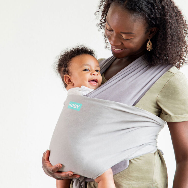 MOBY - Easy-Wrap Carrier - Smoked Pearl