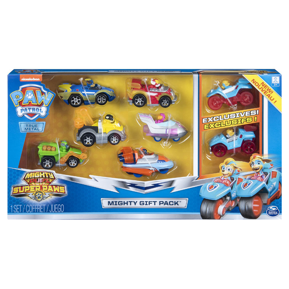 paw patrol true metal classic gift pack