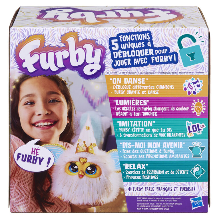 Furby Gold Glam Interactive Plush Toy - French Edition