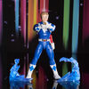 Power Rangers Lightning Collection Remastered, figurine articulée Mighty Morphin Ranger bleu de 15 cm