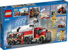 LEGO City Fire L'unité de commandement des pompiers 60282 (380 pièces)