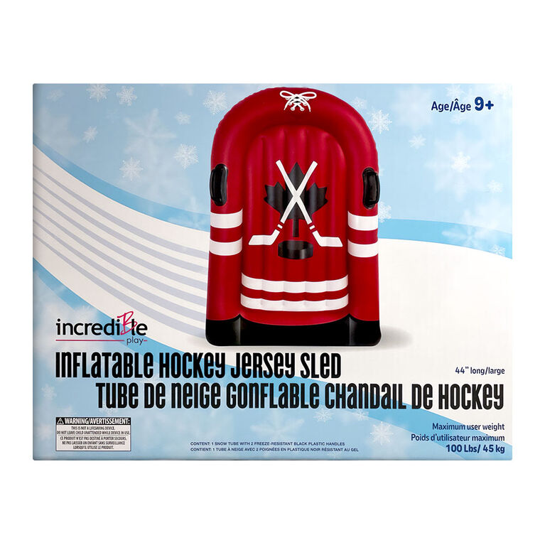 Incredible Novelties - Tube De Neige Gonflable Chandail De Hockey