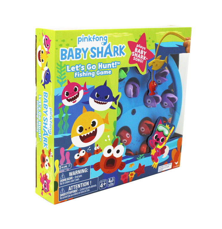 Baby Shark Let's Go Hunt Fishing Game - English Edition