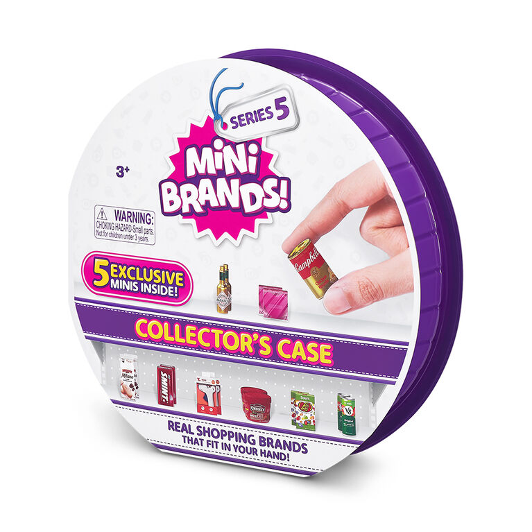 Mini Brands Series 5 Collector's Case with 5 Exclusive Minis by ZURU