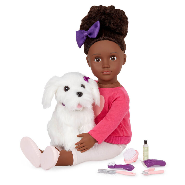 Our Generation - Doll W/Pet Dog, Choyce & Jewel, AA