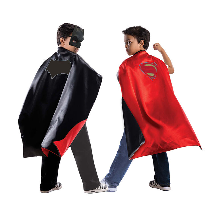 DC Comics Batman And Superman Reversible Cape