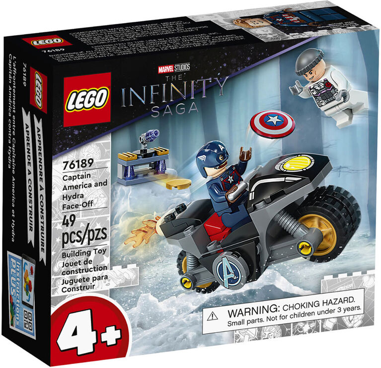 LEGO Super Heroes L'affrontement entre Capitaine America et Hydra 76189 (49 pièces)