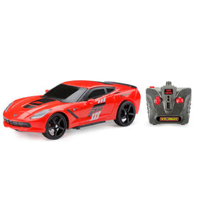 1:24 R/C Forza Motorsport w/Turbo Corvette Sports Car