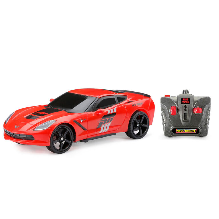 Forza Motorsport radiocommandée avec voiture de sport Corvette Turbo, échelle 1:24