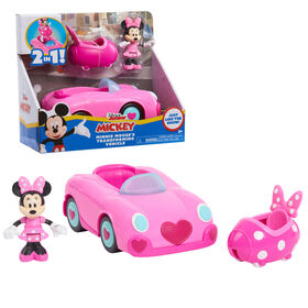 Disney Junior Mickey Mouse Funhouse Transforming Vehicle, Minnie Mouse