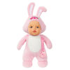 BABY born Cozy Cuties Soft Baby Doll- Bunny, Gray Eyes