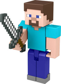 Minecraft - Construction D'un Portail - Figurine Steve