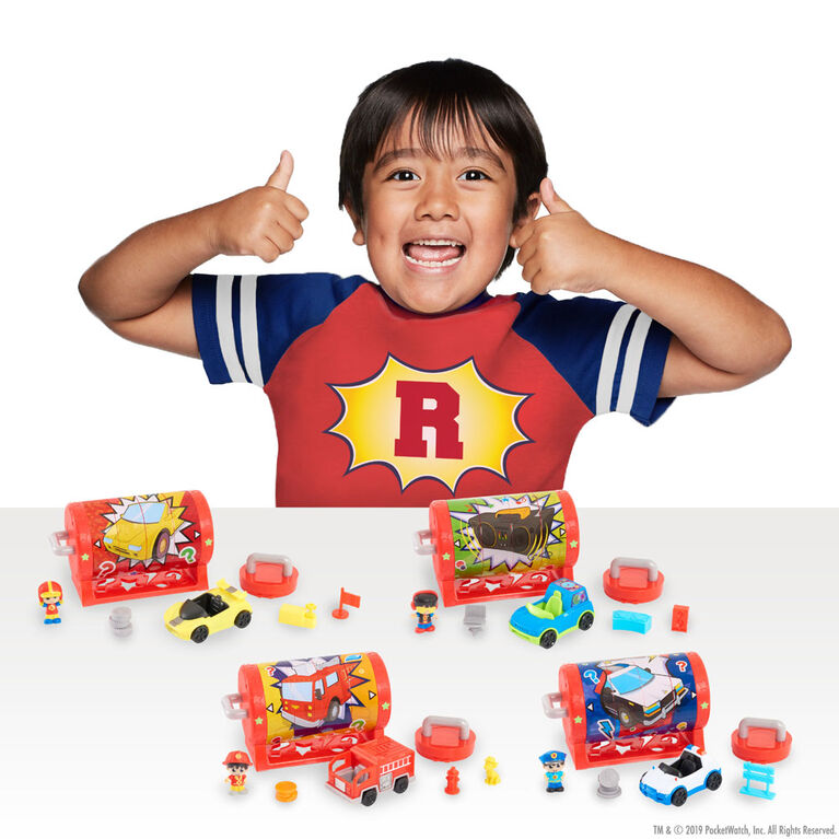 Ryan's Mystery Playdate Picture Puzzle Box - Police Ryan - English Edition