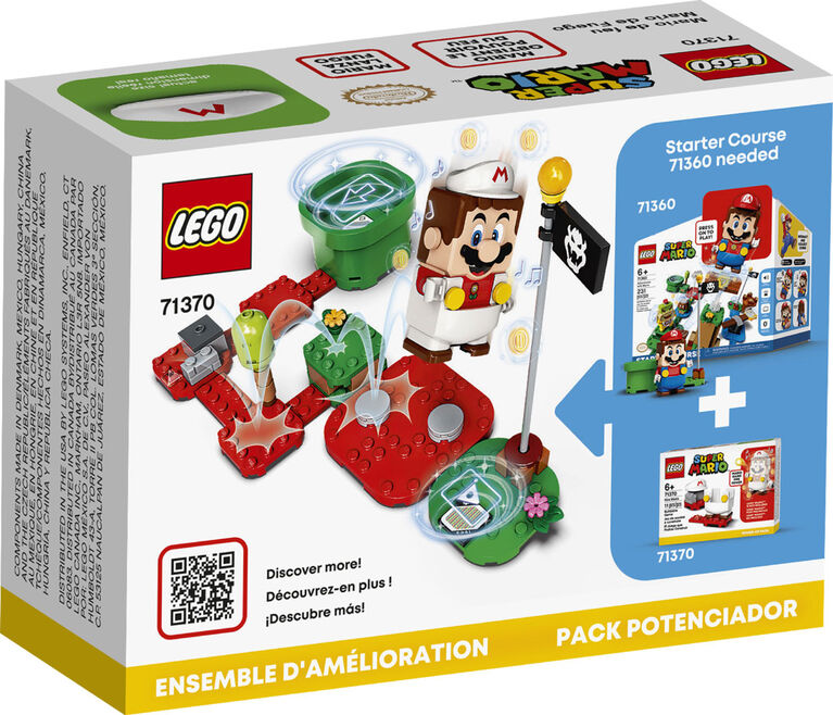 Lego Super Mario Fire Mario Power Up Pack 71370 R Exclusive Toys R Us Canada