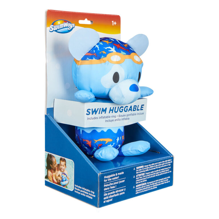 Swimways Huggable peluche flottante, bleue
