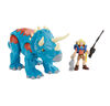 Fisher-Price Imaginext Jurassic World Dr Sattler & Triceratops - English Edition