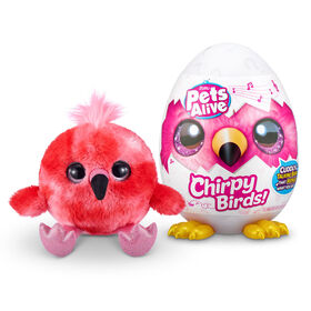 Pets Alive Chirpy Birds - 1 per order, colour may vary (Each sold separately, selected at Random)