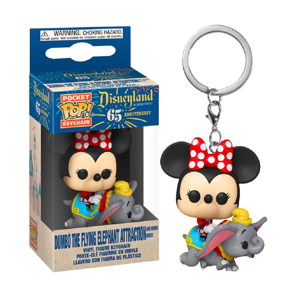 Funko POP Keychain Disney Disneyland 65th Dumbo the Flying Elephant Attraction Toys R Us Canada
