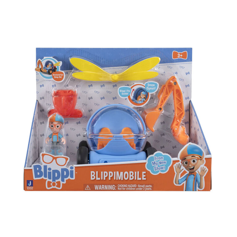 Blippi 8" Feature Vehicle - Animated BlippiMobile