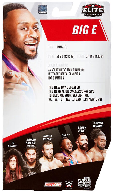 WWE Big E Elite Collection Action Figure