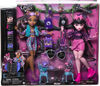 Two Monster High Dolls with Two Pets, Draculaura and Clawdeen Wolf - R Exclusive