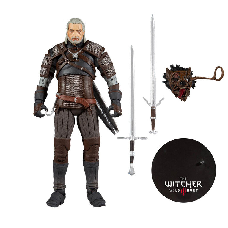 The Witcher - Figurine Geralt of Rivia 7 pouce