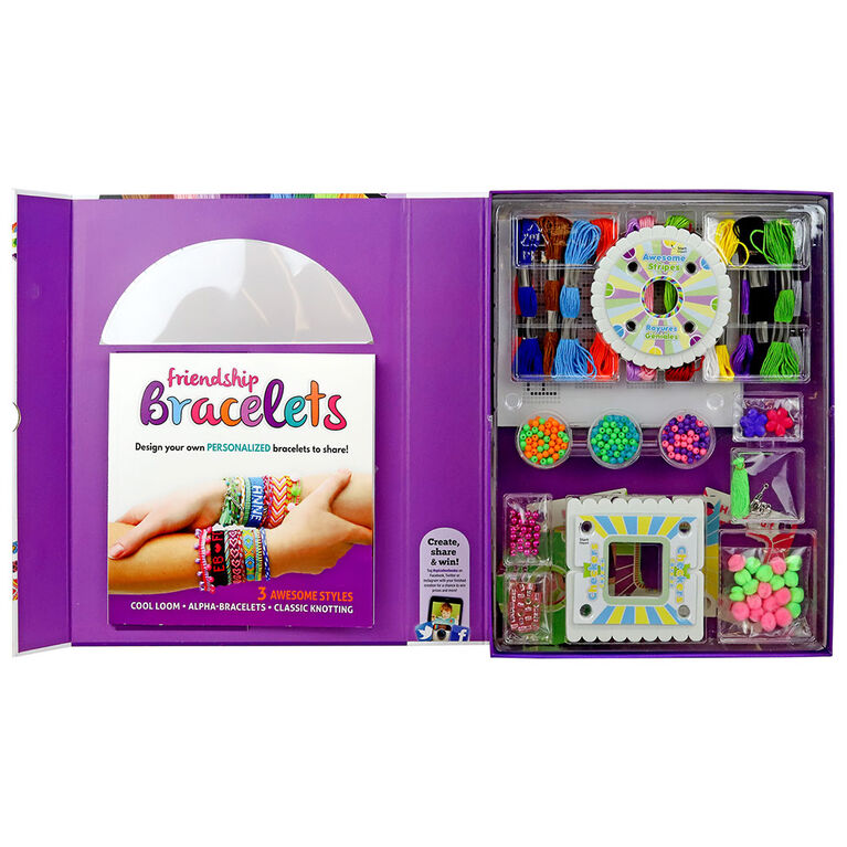 SpiceBox Children's Activity Kits Make and Play Friendship Bracelets - English Edition
