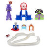 PAW Patrol, Total City Rescue Set True Metal du film avec véhicule exclusif de Marcus, échelle 1:55
