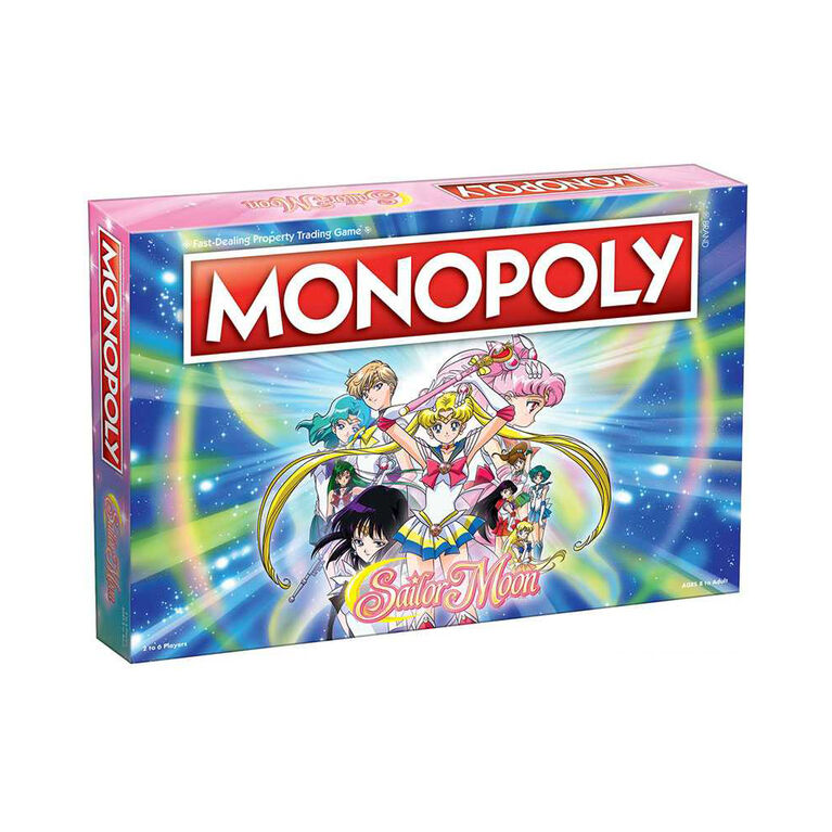 USAopoly MONOPOLY: Sailor Moon - English Edition