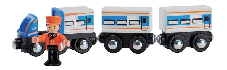 Imaginarium Express - Ensemble Train et figurine articulée - Train à grande vitesse