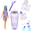 Barbie Pop Reveal Fruit Series Doll, Grape Fizz Theme with 8 Surprises Including Pet & Accessories, Slime, Scent & Color Change