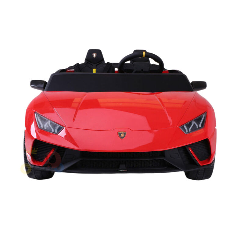 KidsVip 24V Lamborghini Huracan W/RC- Red