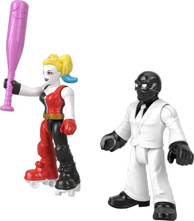 Imaginext - DC Super Friends - Harley Quinn et Black Mask - &Eacute;dition anglaise