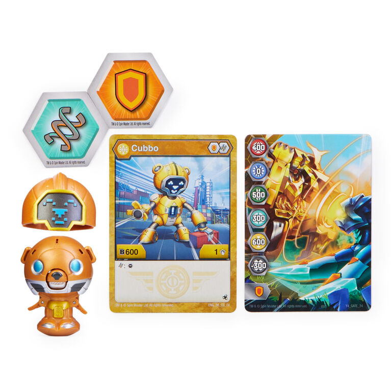 Bakugan, Robo Cubbo Pack, Bakugan Evolution Transforming Collectible Action Figures