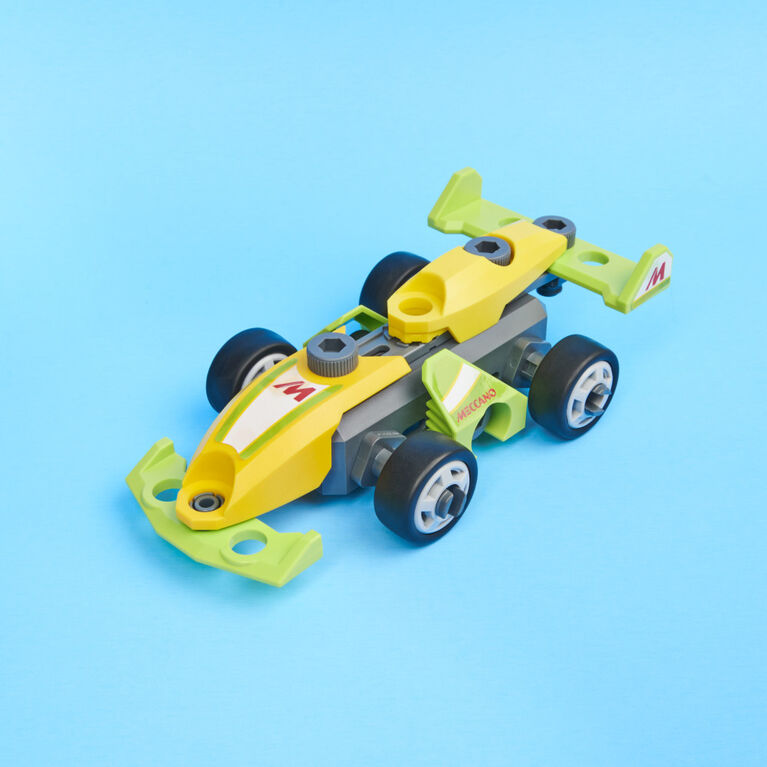Meccano Junior, Race Car STEAM Model Building Kit