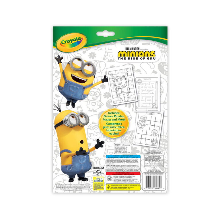 Crayola Colouring and Activity Book, Minions