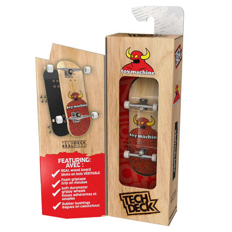 Tech Deck, Performance Series Fingerboards, Toy Machine Skateboards