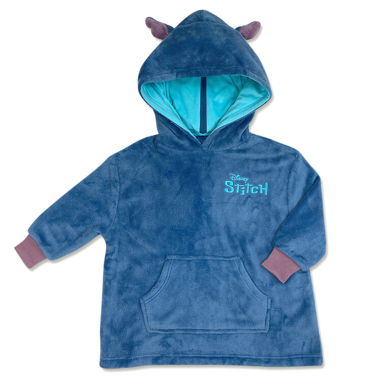 Disney Lilo & Stitch unisexe pyjama à capuchon convertible en oreiller - Taille 2/3