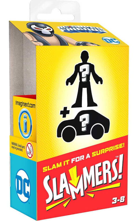 Imaginext DC Super Friends  Slammers Crushin' Cruiser and Mystery Figure