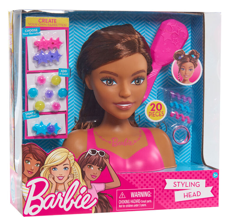 Barbie - tête à coiffer - basic