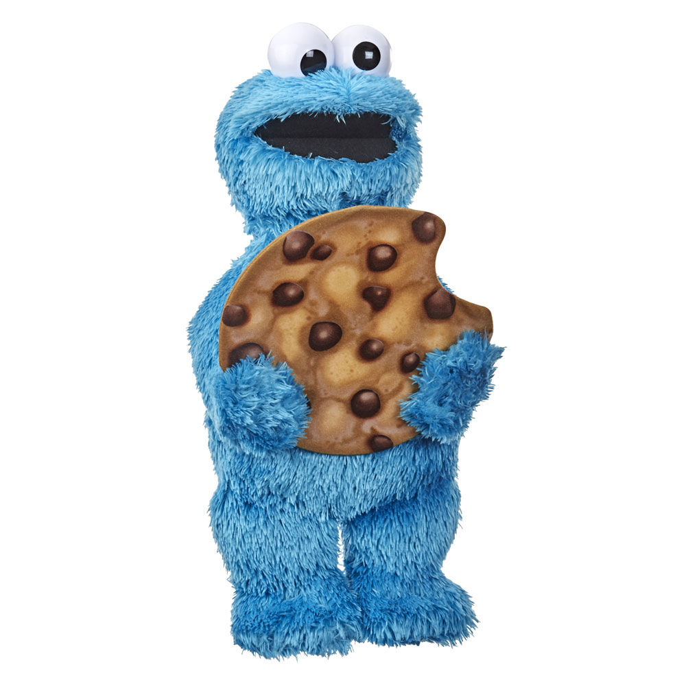 Sesame Street Peekaboo Cookie Monster Talking 13 Inch Plush Toy for Toddlers English Edition